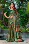 Dastoor Vol 4 By Kashvi Viscose Bright Moss Foil Ladies Saree Wholesale Market In Surat